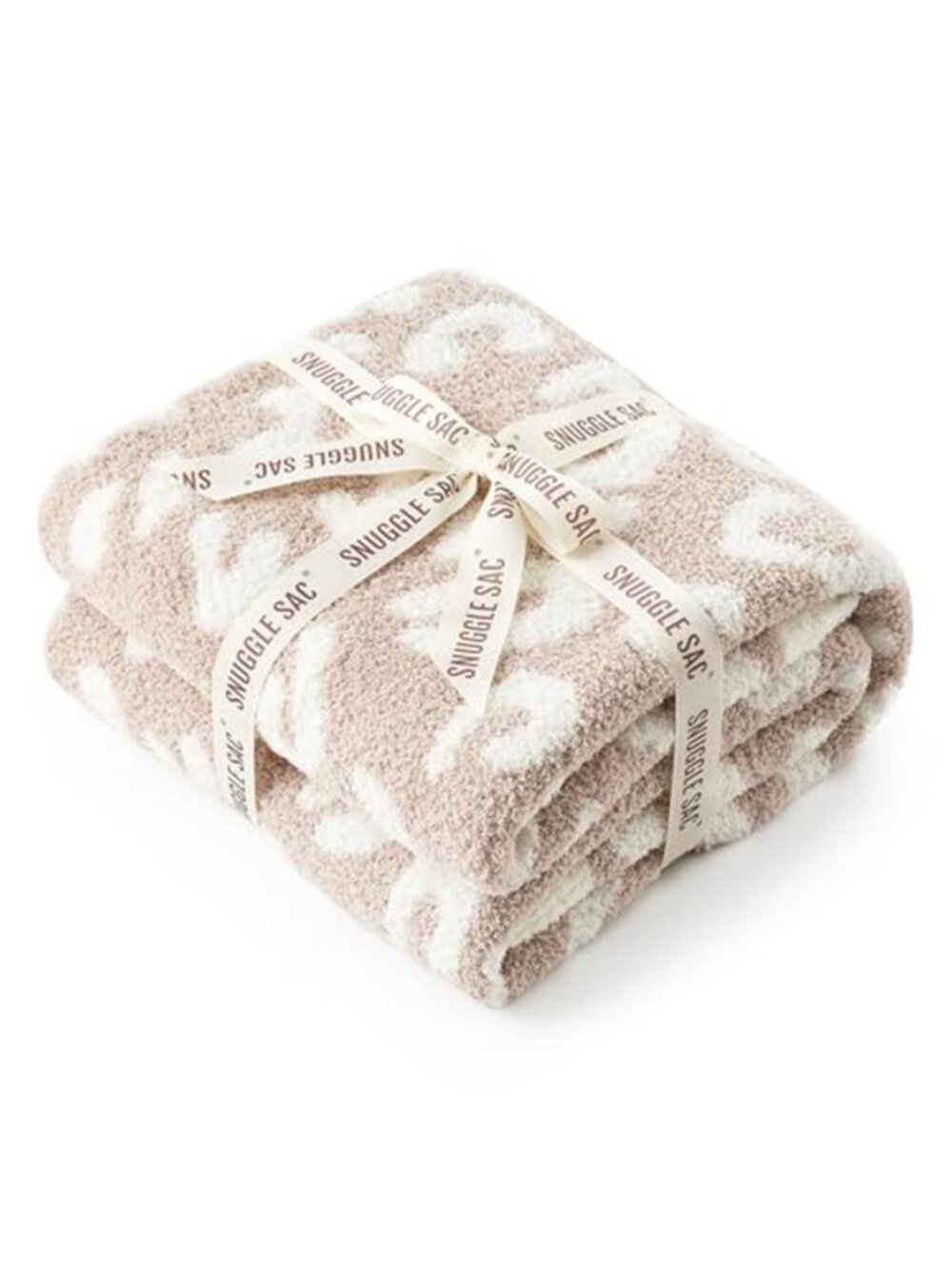 Leopard Print Throw Blanket Soft Microfiber Knit Couch Bed Cozy Lightweight